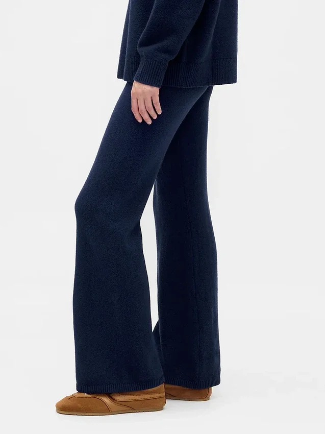 CashSoft-trui-broek met hoge taille