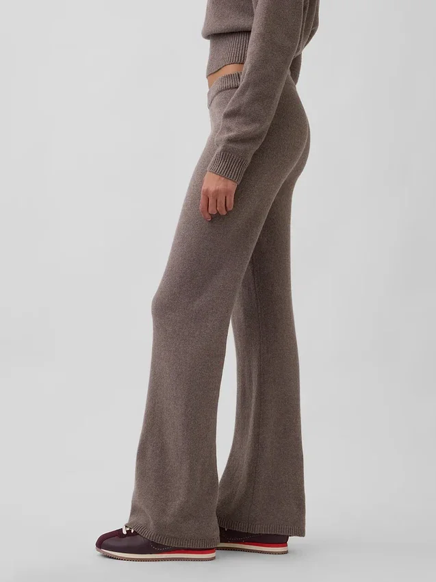 CashSoft-trui-broek met hoge taille