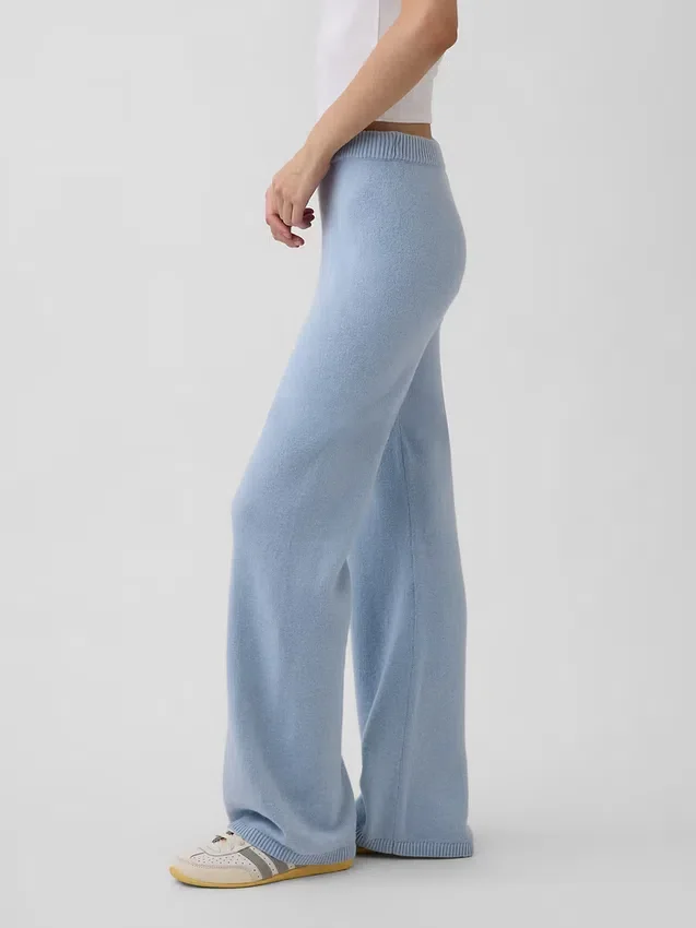 CashSoft-trui-broek met hoge taille