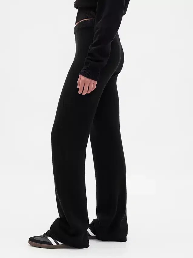 CashSoft-trui-broek met hoge taille