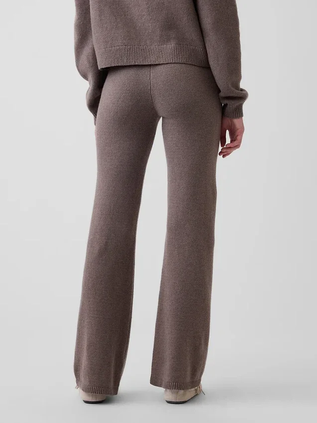 CashSoft-trui-broek met hoge taille