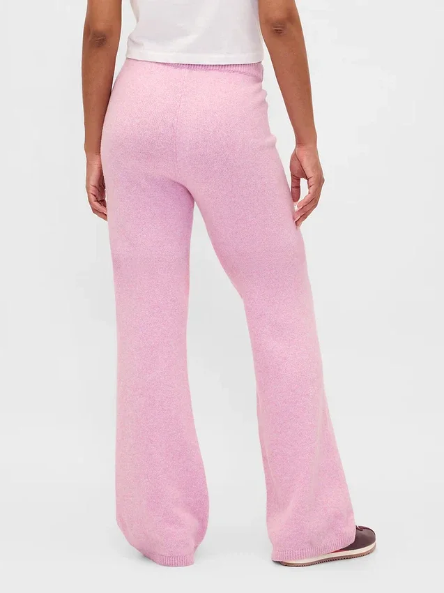 CashSoft-trui-broek met hoge taille
