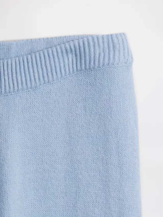 CashSoft-trui-broek met hoge taille