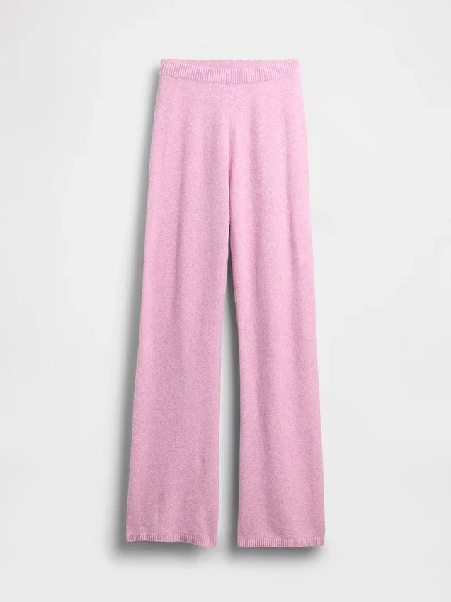 CashSoft-trui-broek met hoge taille