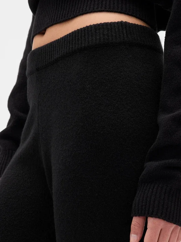 CashSoft-trui-broek met hoge taille