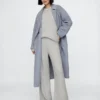 CashSoft-trui-broek met kabelpatroon