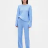 CashSoft-trui-broek met kabelpatroon