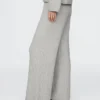CashSoft-trui-broek met kabelpatroon