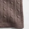 CashSoft-trui-broek met kabelpatroon