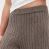 CashSoft-trui-broek met kabelpatroon