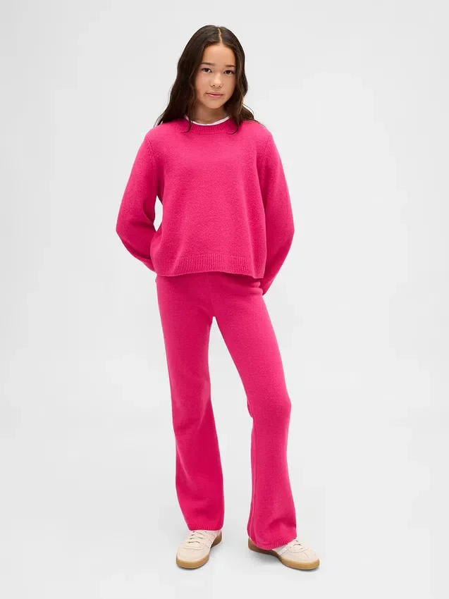 CashSoft-trui-broek met wijde pijpen voor kinderen