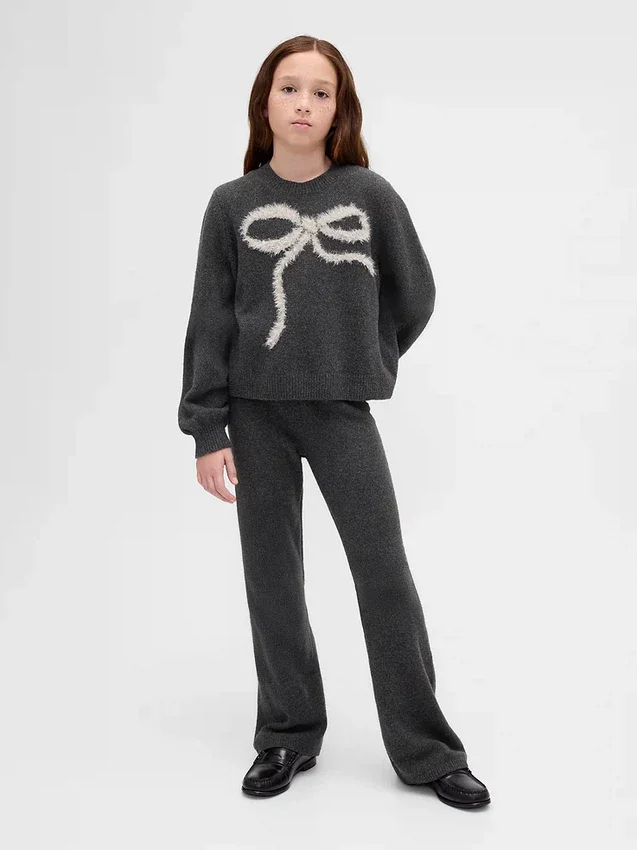 CashSoft-trui-broek met wijde pijpen voor kinderen