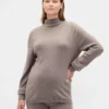 CashSoft-trui met col voor vrouwen tijdens de zwangerschap