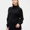 CashSoft-trui met col voor vrouwen tijdens de zwangerschap