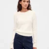 CashSoft-trui met ronde hals
