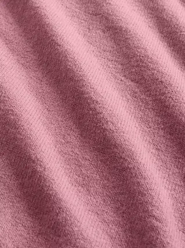 CashSoft-trui met ronde hals