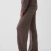 CashSoft-trui van kabelgebreid tricot met relaxte pasvorm