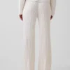 CashSoft-trui van kabelgebreid tricot met relaxte pasvorm