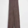 CashSoft-trui van kabelgebreid tricot met relaxte pasvorm