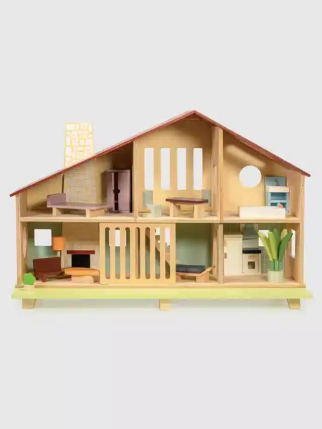 Cedar Chalet-poppenhuis