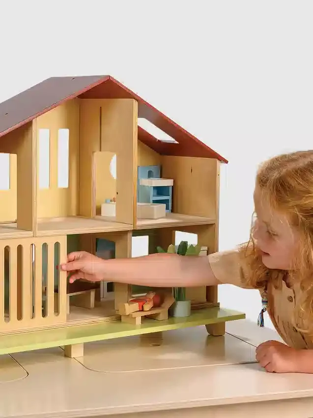 Cedar Chalet-poppenhuis