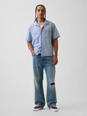 Chambray resorthemd