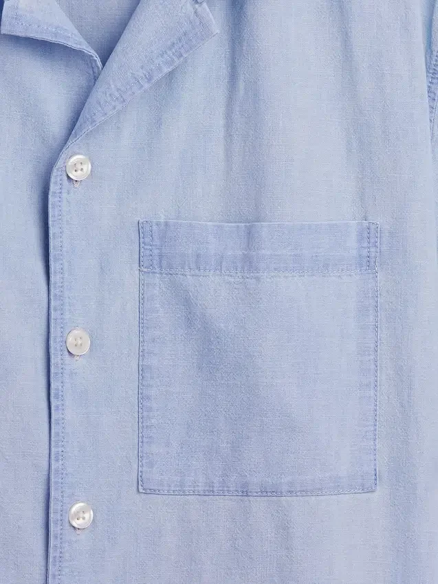 Chambray resorthemd