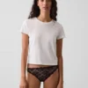 Cheeky-bikini met kant