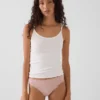 Cheeky-bikini met kant