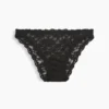 Cheeky-bikini met kant