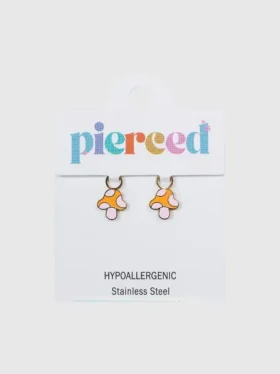 Co Garden-paddenstoelbedeltjes voor Huggie-oorbellen