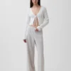 Comfortabele broek met wijde pijpen