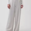 Comfortabele broek met wijde pijpen