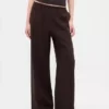 Comfortabele broek met wijde pijpen