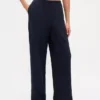 Comfortabele broek met wijde pijpen