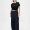Comfortabele broek met wijde pijpen