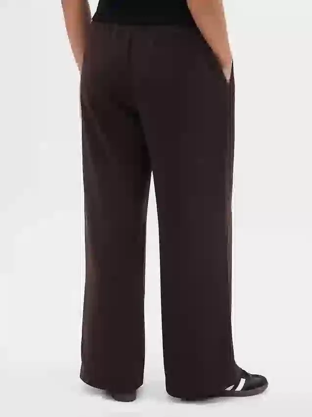 Comfortabele broek met wijde pijpen