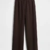 Comfortabele broek met wijde pijpen