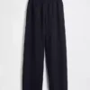 Comfortabele broek met wijde pijpen