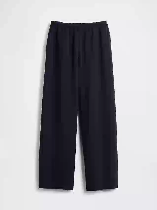 Comfortabele broek met wijde pijpen