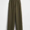Comfortabele broek met wijde pijpen
