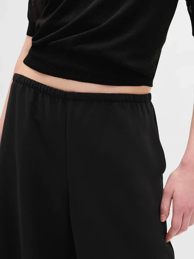 Comfortabele broek met wijde pijpen