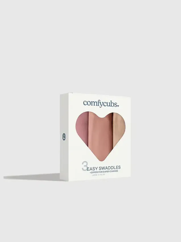 Comfy Cubs Easy-Swaddle-dekentjes met rits