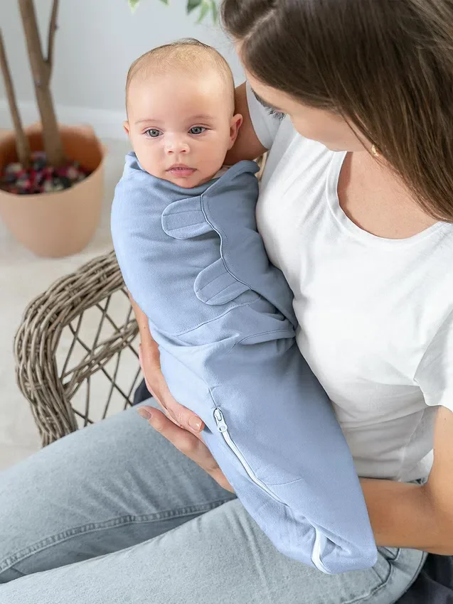 Comfy Cubs Easy-Swaddle-dekentjes met rits