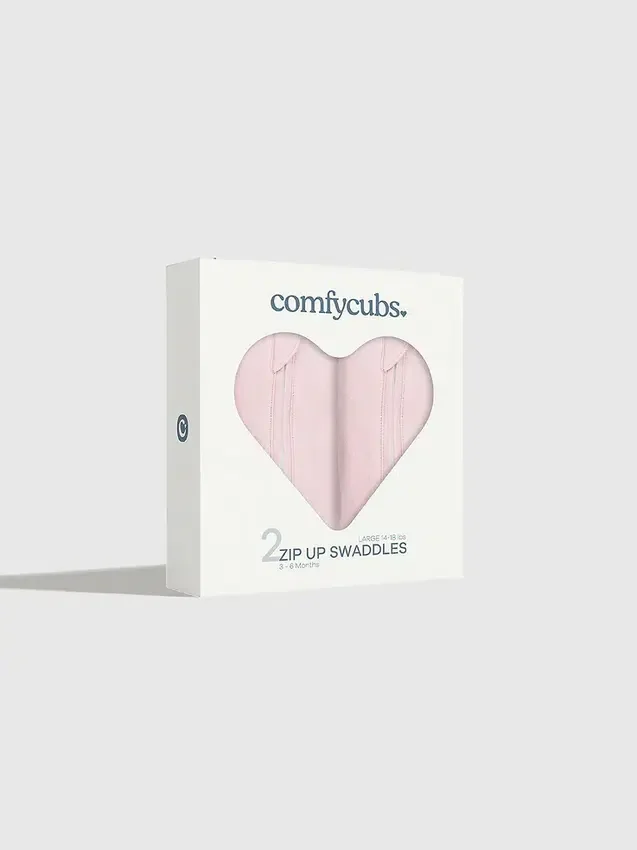 Comfy Cubs-inbakerdoeken met rits