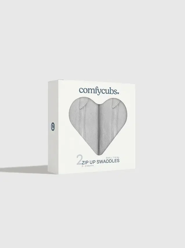 Comfy Cubs-inbakerdoeken met rits