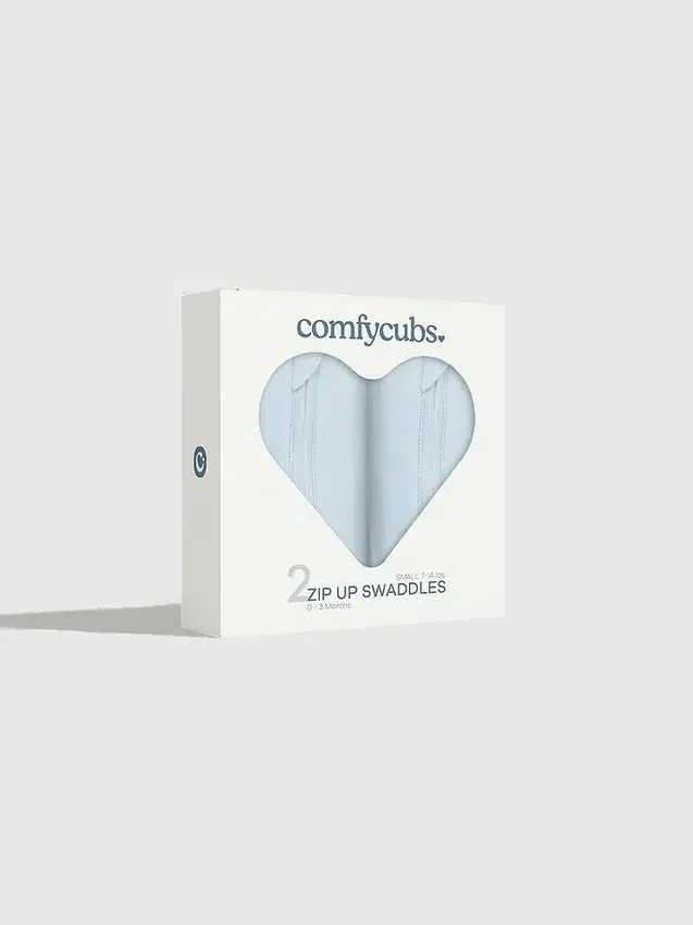 Comfy Cubs-inbakerdoeken met rits