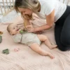 Comfy Cubs mousseline babydeken