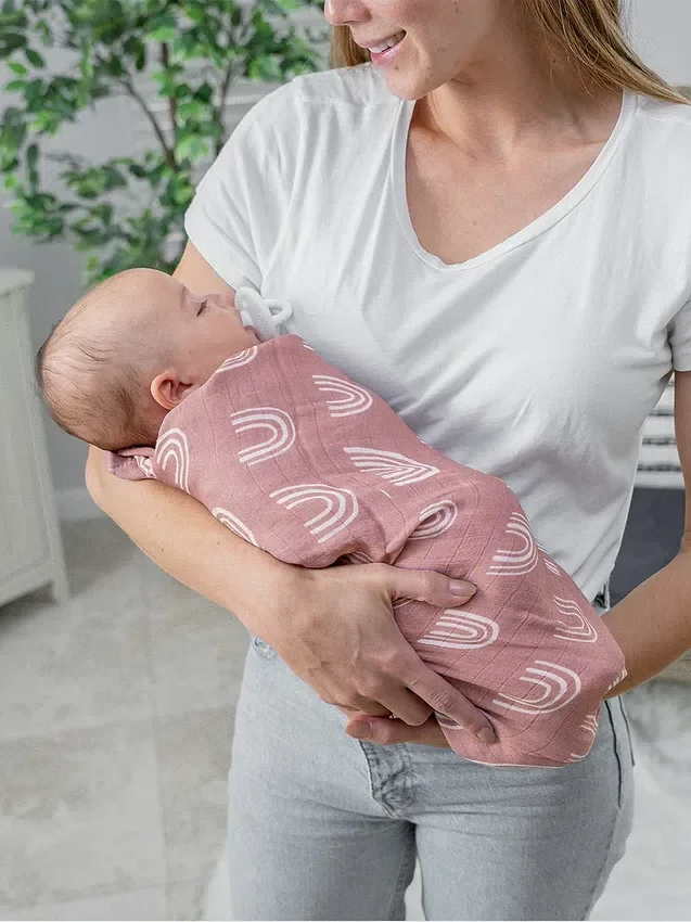 Comfy Cubs mousseline-inbakerdoek