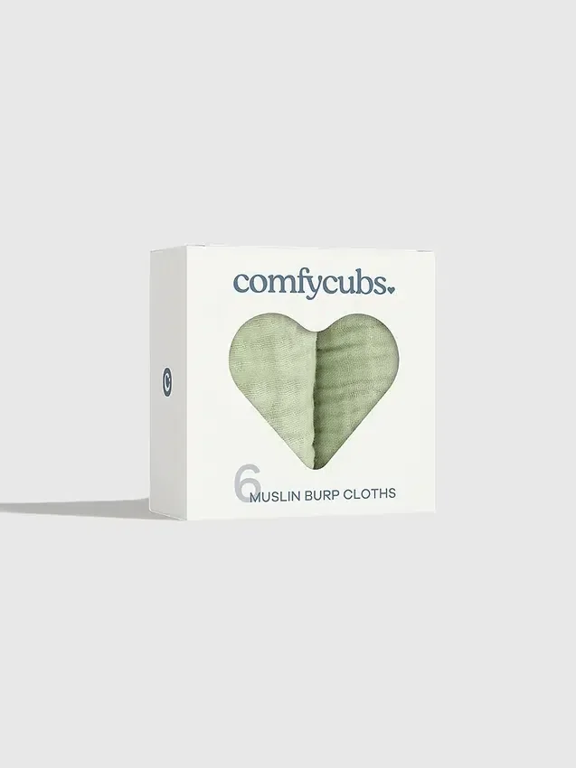 Comfy Cubs mousseline-spuugdoekjes